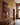 Christian canvas of Christ and the Roman soldier on a brick wall in a church hallway