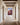 Genesis 22 ram canvas on a plaster hallway wall with arched openings