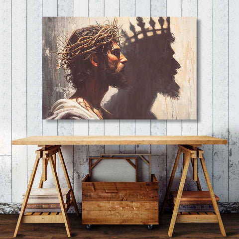 Jesus Is The King of Kings Christian Wall Art