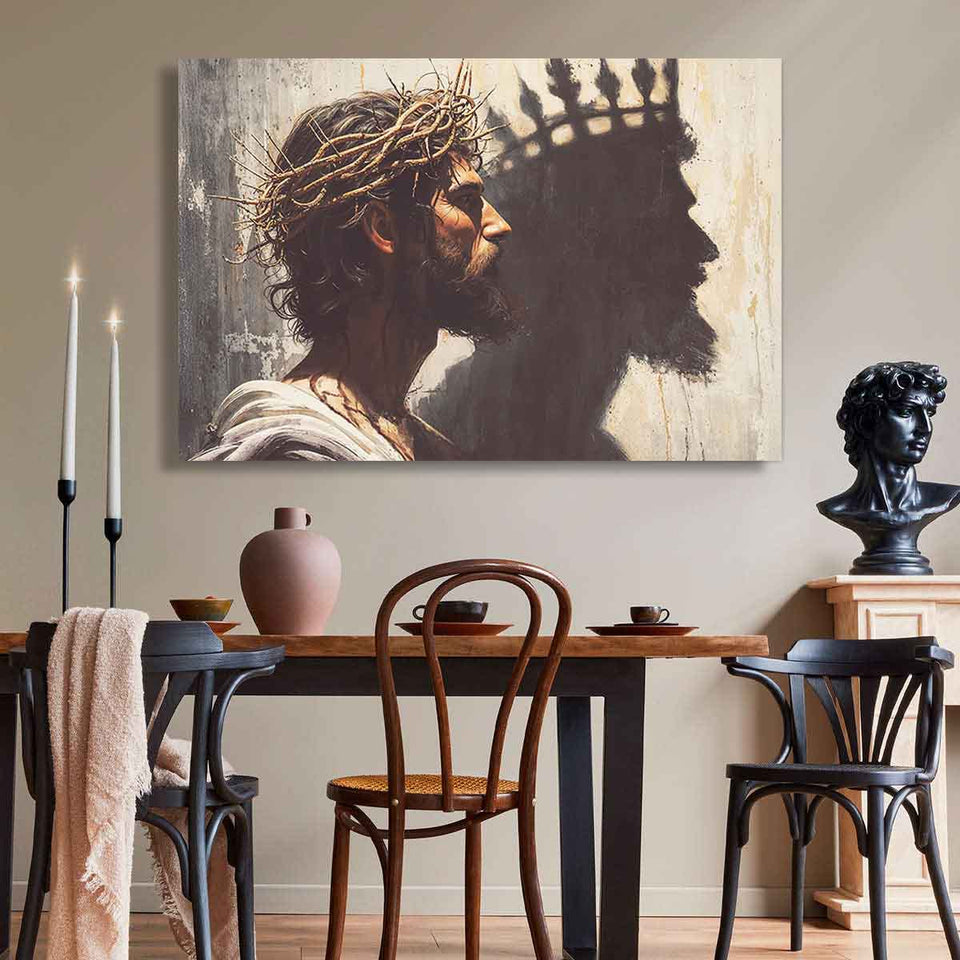 Jesus Is The King of Kings Christian Wall Art – CupCus