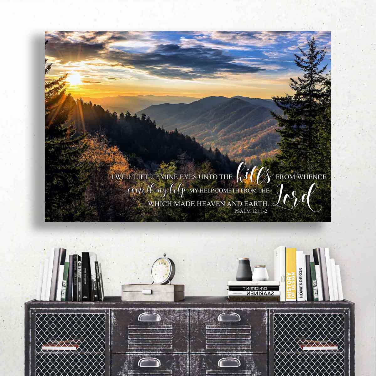 My Help Cometh From The Lord Christian Wall Art – CupCus