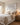 Joshua 1:9 farmhouse canvas hanging above a bed headboard in a modern farmhouse bedroom