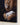 Close-up of the gallery-wrapped canvas corner showing the lion's face, the sleeping lamb in his paws and the 1.25 inch edge