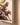 Close-up of gallery-wrapped canvas edge showing texture and print quality of Jesus protecting a lamb from wolves artwork