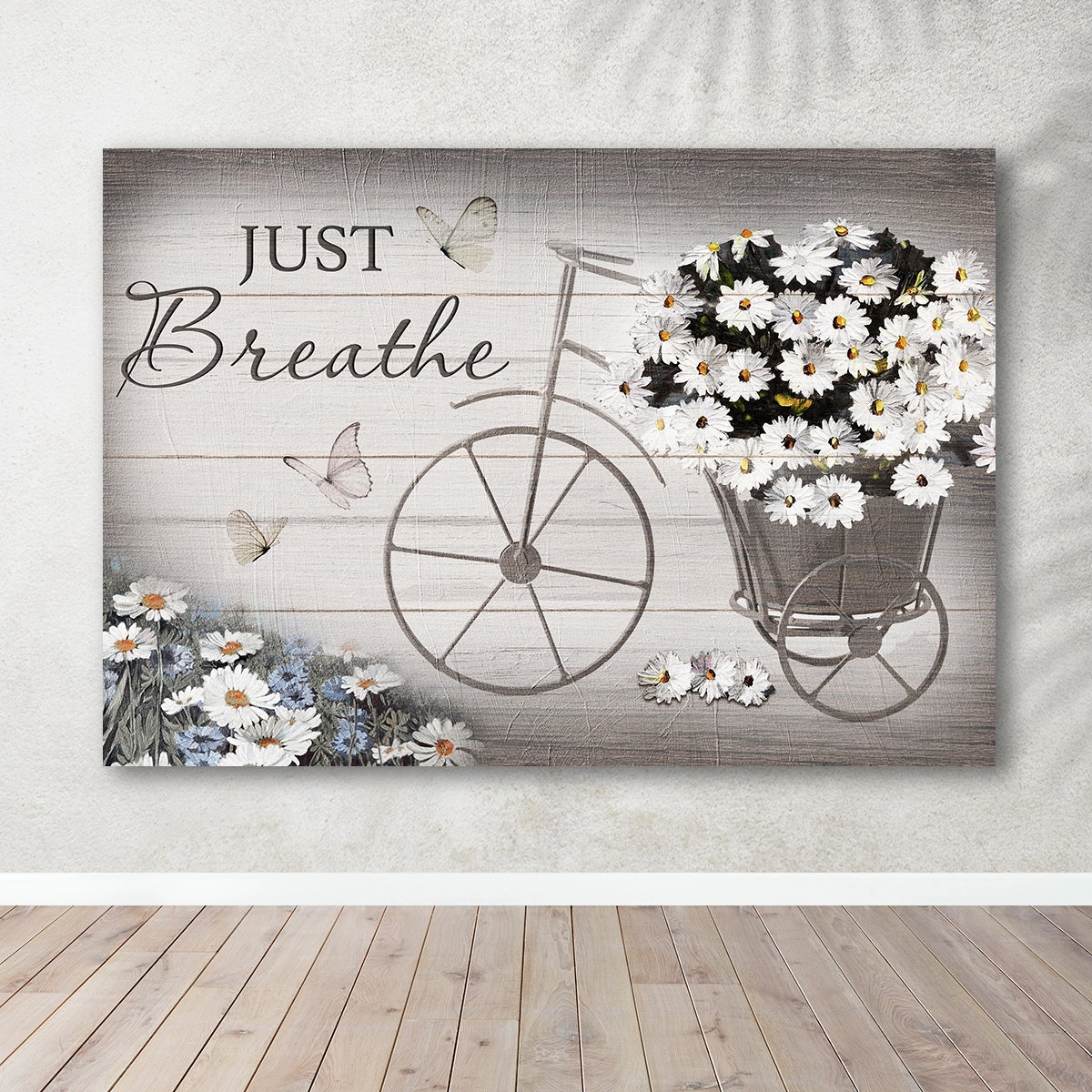 Just Breathe Wall Art CupCus